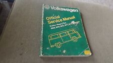 Volkswagen servicio oficial camioneta/autobús 1968-1974 libro de bolsillo segunda mano  Embacar hacia Argentina