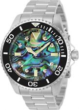 Invicta Pro Diver Men Model 32928 Abalone and Diamond Watch  42107, used for sale  Shipping to South Africa