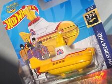 DIECAST HOT WHEELS 1:66 THE BEATLES YELLOW SUBMARINE 127/250 HW SCREEN TIME 6/10, usado segunda mano  Embacar hacia Mexico