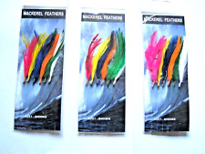 Pack mackerel feathers for sale  BARNSLEY