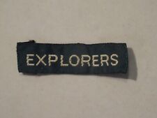 Explorers scout name for sale  NORTHAMPTON