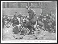 1899 first bicycle d'occasion  Expédié en Belgium