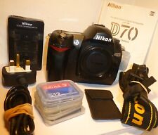 Boxed nikon d70 for sale  PUDSEY