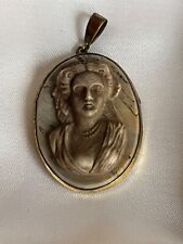 Vintage lava cameo for sale  CHERTSEY