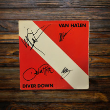 Van Halen assinado lp **Diver Down**4 membros comprar usado  Enviando para Brazil