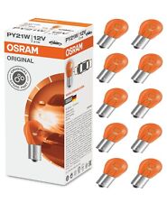 Usado, 10x OSRAM PY21W 12V 21W BAU15s BLINKER ORANGE 7507 Kugellampe Glühbirne Original comprar usado  Enviando para Brazil