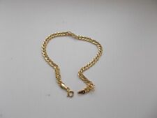 BEAUTIFUL 375 9CT GOLD BRACELET 18CM IN EXCELLENT COND FULLY HALLMARKED 1.3G, used for sale  Shipping to South Africa