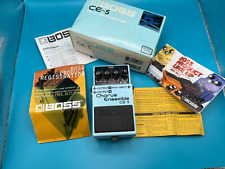 Conjunto de pedal efecto para guitarra Boss CE-5 coro conjunto completo con caja e instrucciones segunda mano  Embacar hacia Argentina