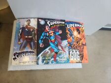 Used, Superman Lot Of 3 Comics: Birthright, Up Up And Away, Wrath Of Gog for sale  Shipping to South Africa