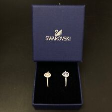 Swarovski Crystal Pear Rings Size 52 K 1/2 Rhodium Plated Women's RMF04-SM for sale  Shipping to South Africa