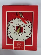Lenox wreath ornament for sale  Sylvester