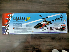 Used, CYPHER 3D heli helicopter 450 align trex RC lipo brushless esc gyro UNUSED ripma for sale  Shipping to South Africa