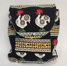 Bolsa de viagem Portugal Açores tapeçaria frango mochila moda étnica comprar usado  Enviando para Brazil