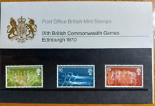 1970 Commonwealth Games Cat. Value £3.00 RM Presentation Pack 19 for sale  Shipping to South Africa