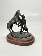 Vtg bronze statue d'occasion  Expédié en Belgium