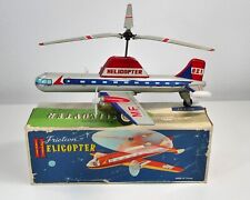 Very RARE Chinese MF 821 # 1960's Tinplate "Helicopter/Gyrocopter with Box !, used for sale  Shipping to South Africa