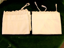 Pair vintage white for sale  BEXHILL-ON-SEA