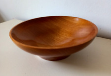 Round wooden bowl for sale  WELSHPOOL