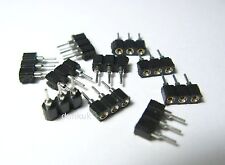 10x transistor sockets for sale  FLEET
