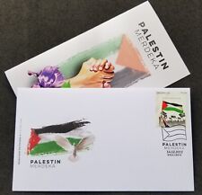 Bandeira de pombo Malásia Palestina Livre 2023 Guerra de Israel conflito armado paz (FDC) comprar usado  Enviando para Brazil