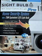 Cámara de seguridad Sight Bulb Pro HD video WiFi cámara inteligente  segunda mano  Embacar hacia Argentina