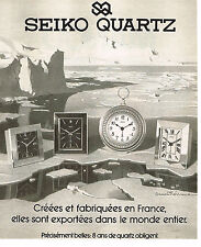 1979 seiko quartz d'occasion  Expédié en Belgium