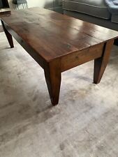 dark solid wood coffee table for sale  POTTERS BAR