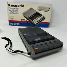Panasonic RQ-2738 Cassette Cinta Programa Grabadora Reproductor de Audio Profesional AC COMO NUEVO segunda mano  Embacar hacia Argentina