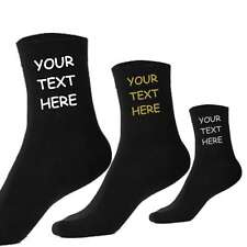 Personalised text socks for sale  WESTON-SUPER-MARE