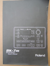 Usado, Módulo de apoio Roland BK 7 BK7M manual do proprietário bom estado comprar usado  Enviando para Brazil
