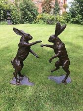 Bronze boxing hares for sale  Shipping to Ireland