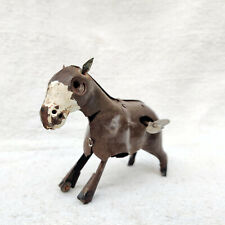 Vintage Old Hand Painted Early Windup Clockwork Jumping Ass Donkey Tin Toy151 for sale  Shipping to South Africa