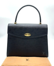 Autêntica bolsa de mão Louis Vuitton Epi preta Malserbe M52372 HN-0012 comprar usado  Enviando para Brazil