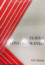 Teatro contemporaneo 11voll. usato  Bari