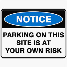 Parking site risk for sale  Shipping to Ireland