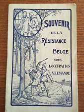 Souvenir résistance belge d'occasion  Vannes