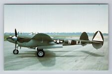 "Postal antigua vintage" Lockheed P-38L "Lightning", avión, transporte, usado segunda mano  Embacar hacia Argentina