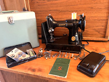 VTG 1945 Singer 221 Featherweight Sewing Machine ~ Mfg Just After WWII for sale  Bend
