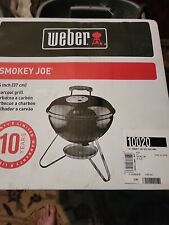 Weber 10020 Smokey Joe 14 in Portable Grill Tailgate Camping Black Silver Series for sale  Shipping to South Africa