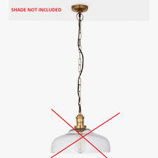 John Lewis Ceiling Light FITTING ONLY H29 x Dia.34cm *SEE CONDITION NOTES*, used for sale  Shipping to South Africa