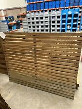 Wooden slatted fence for sale  UK