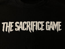 Camiseta The Sacrifice Game Filme Elenco/Tripulação Preta Extra Grande 2023 Filme de Terror Promo Rara, usado comprar usado  Enviando para Brazil