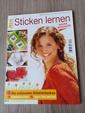 Heft sticken lernen gebraucht kaufen  Blankenhain