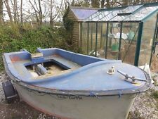 11ft fibreglass dinghy for sale  TRURO
