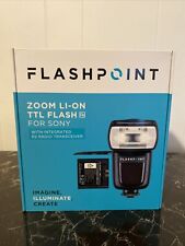 Flashpoint Li Ion XR2 TTL Round Speedlight for Sony for sale  Shipping to South Africa