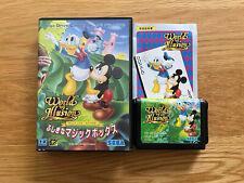 World Of Illusion Japão JPN SEGA MEGADRIVE Mega Drive Mickey Mouse Pato Donald comprar usado  Enviando para Brazil