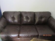 Leather sofa brown for sale  Montebello