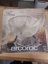 Arcoroc vintage punch for sale  HUNTINGDON