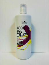 Xampu Schwarzkopf Goodbye amarelo 33,8 oz/litro livre de sulfatos SLS/SLES, usado comprar usado  Enviando para Brazil