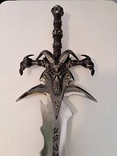 Frostmourne Replica - Warcraft - The Lich King Arthas' Weapon! 46" Metal Sword for sale  Shipping to South Africa
